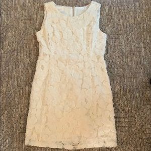 MCGINN Stunning 3D Lace Sheath Dress